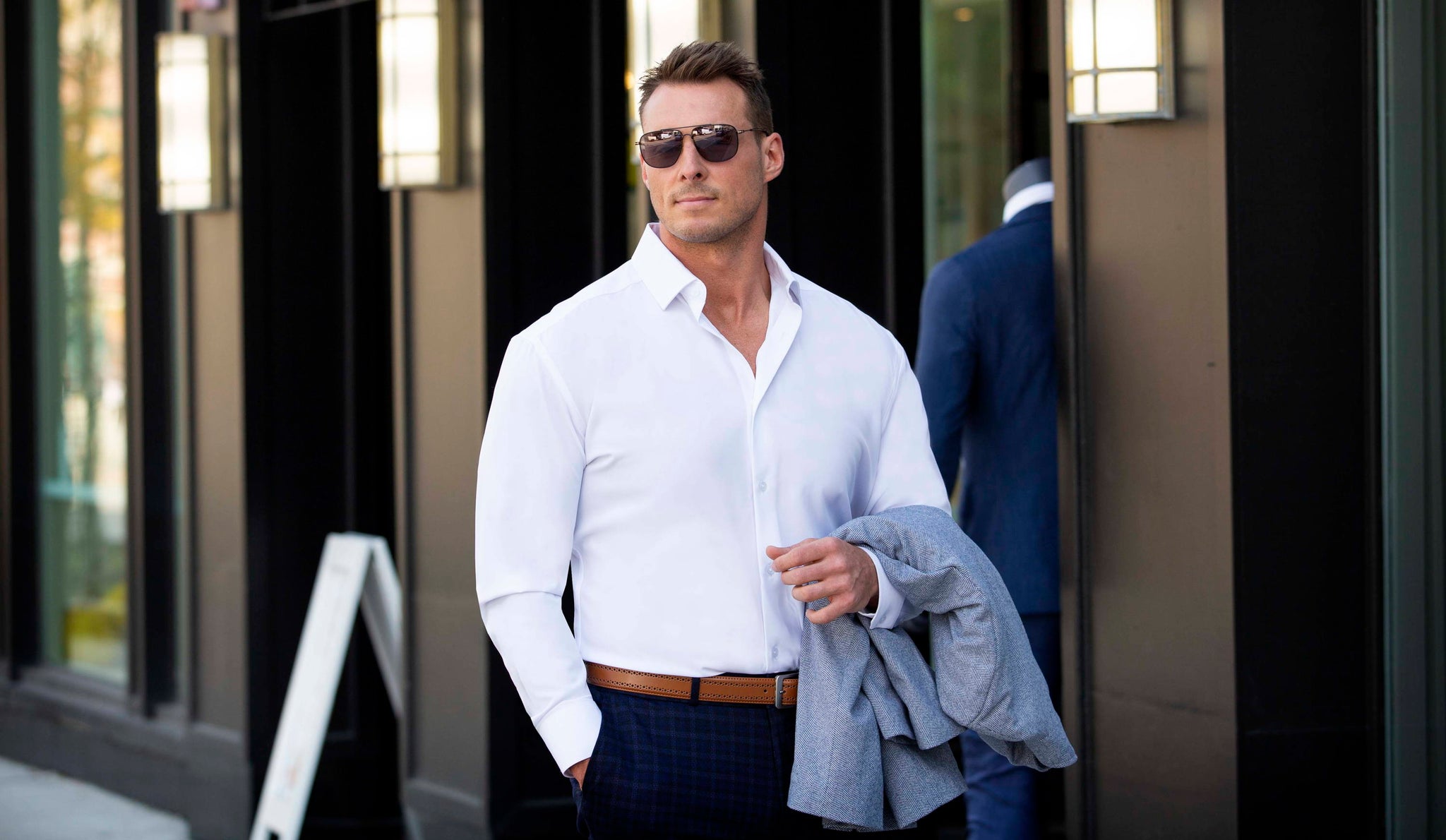 Comfortable Dress Shirts for Muscular Guys Comfortable Dress Shirts for Muscular Guys