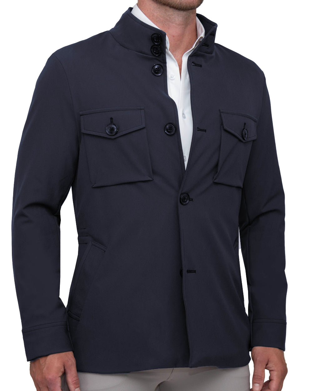 ジャケット・アウター Maison mill VELVET LIKE FIELD JACKET FJ_Navy2.jpg?v=1727714819&