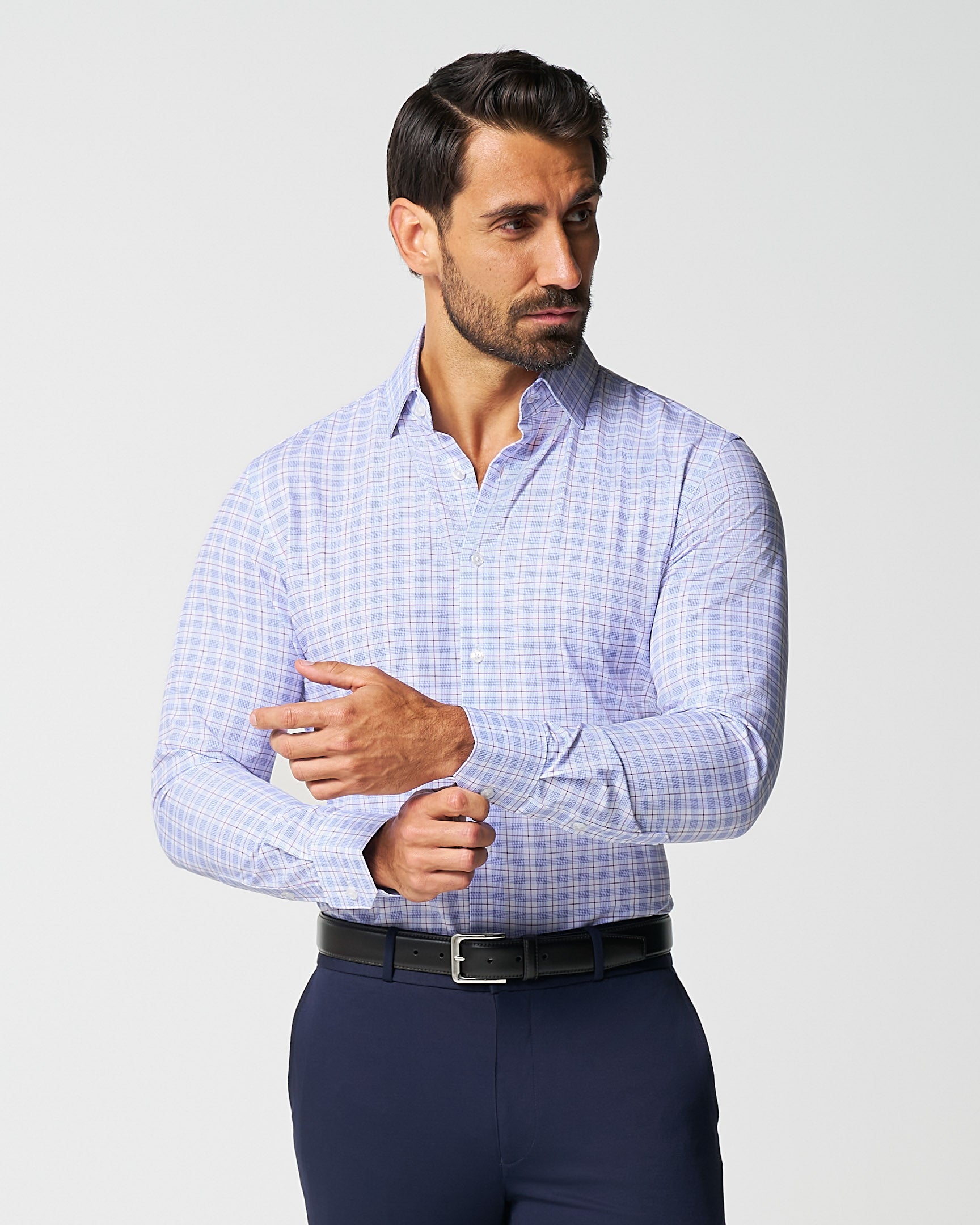 The Baron Purple and Blue Plaid XS / Purple and Blue Plaid The Baron Purple and Blue Plaid XS / Purple and Blue Plaid