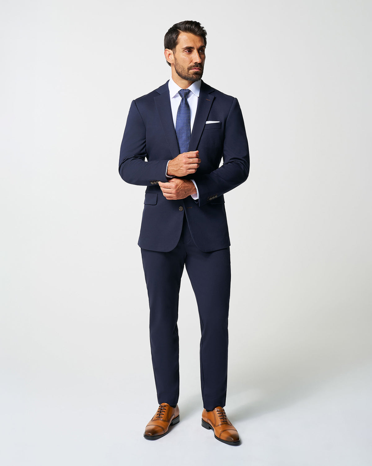 Athletic Fit Stretch Suit