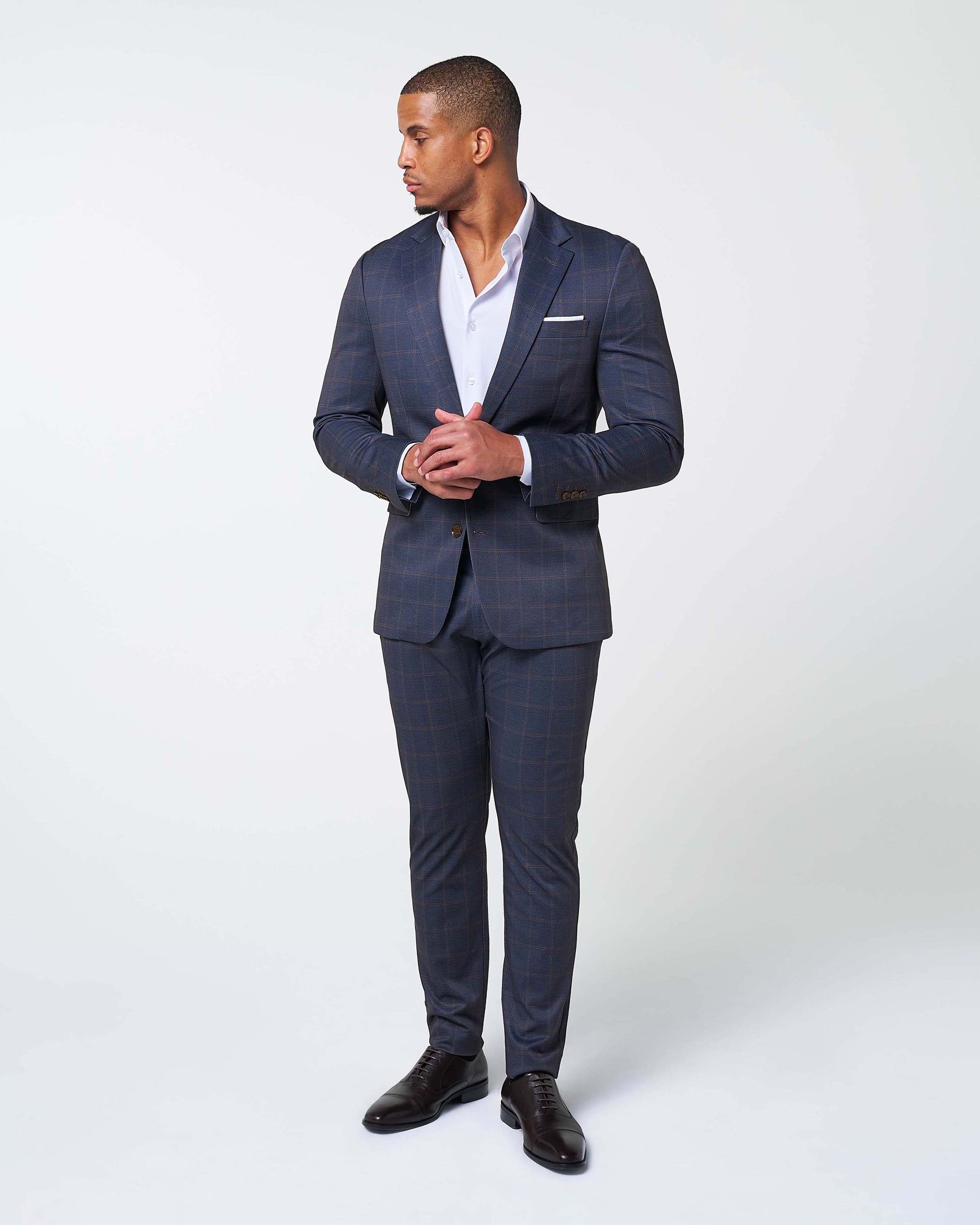 Athletic Fit Stretch Suit
