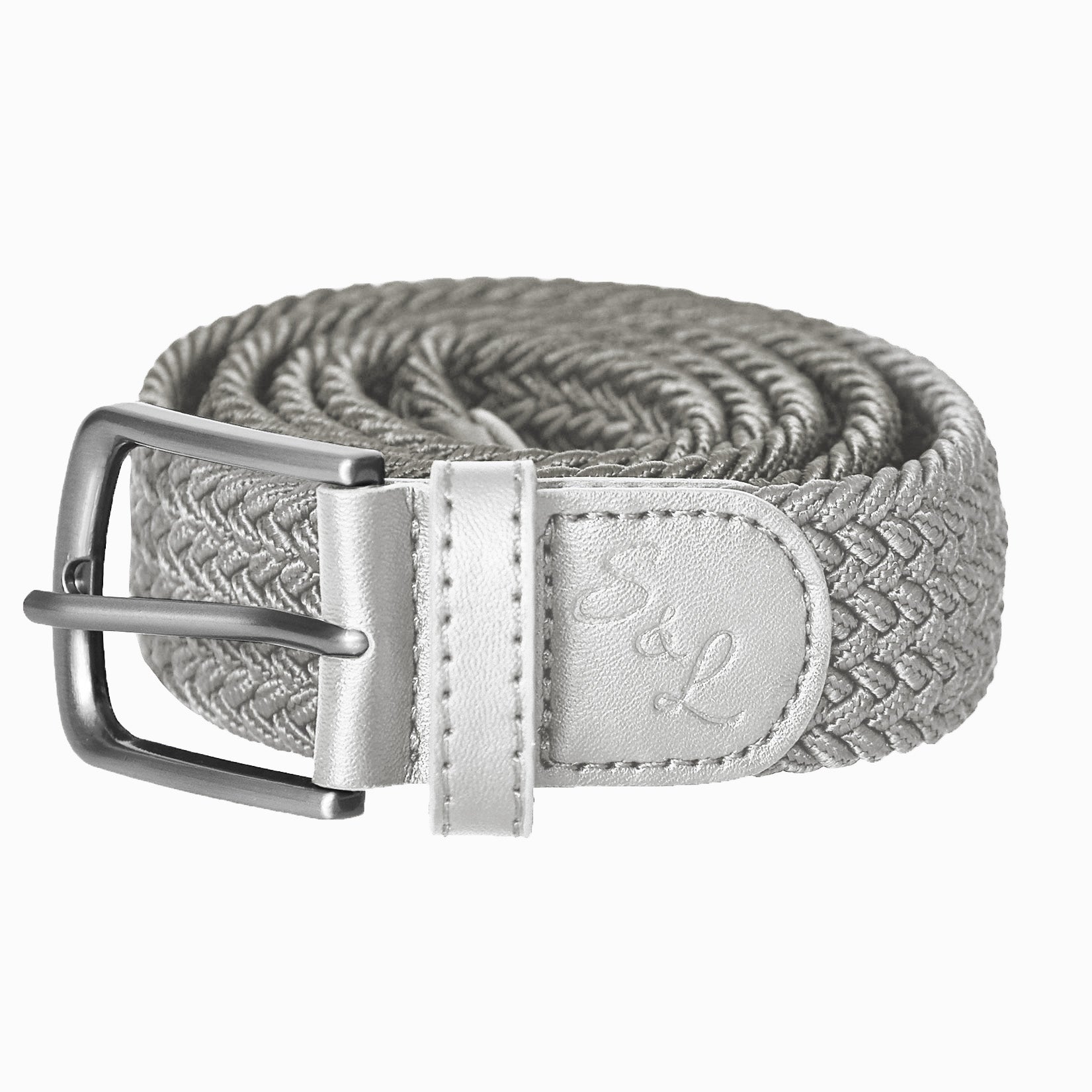 Casual Stretch Belt - Light Grey 34-38 / Light Grey Casual Stretch Belt - Light Grey 34-38 / Light Grey