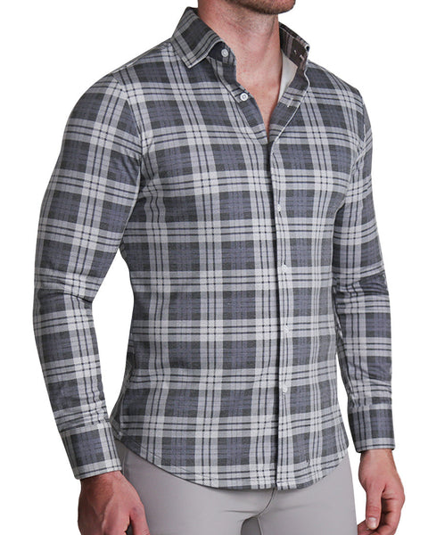 【PORTERNA】Laid Button T-Shirt Gemma Shirt Pond - Alhambra | Women's Clothing Boutique, Seattle
