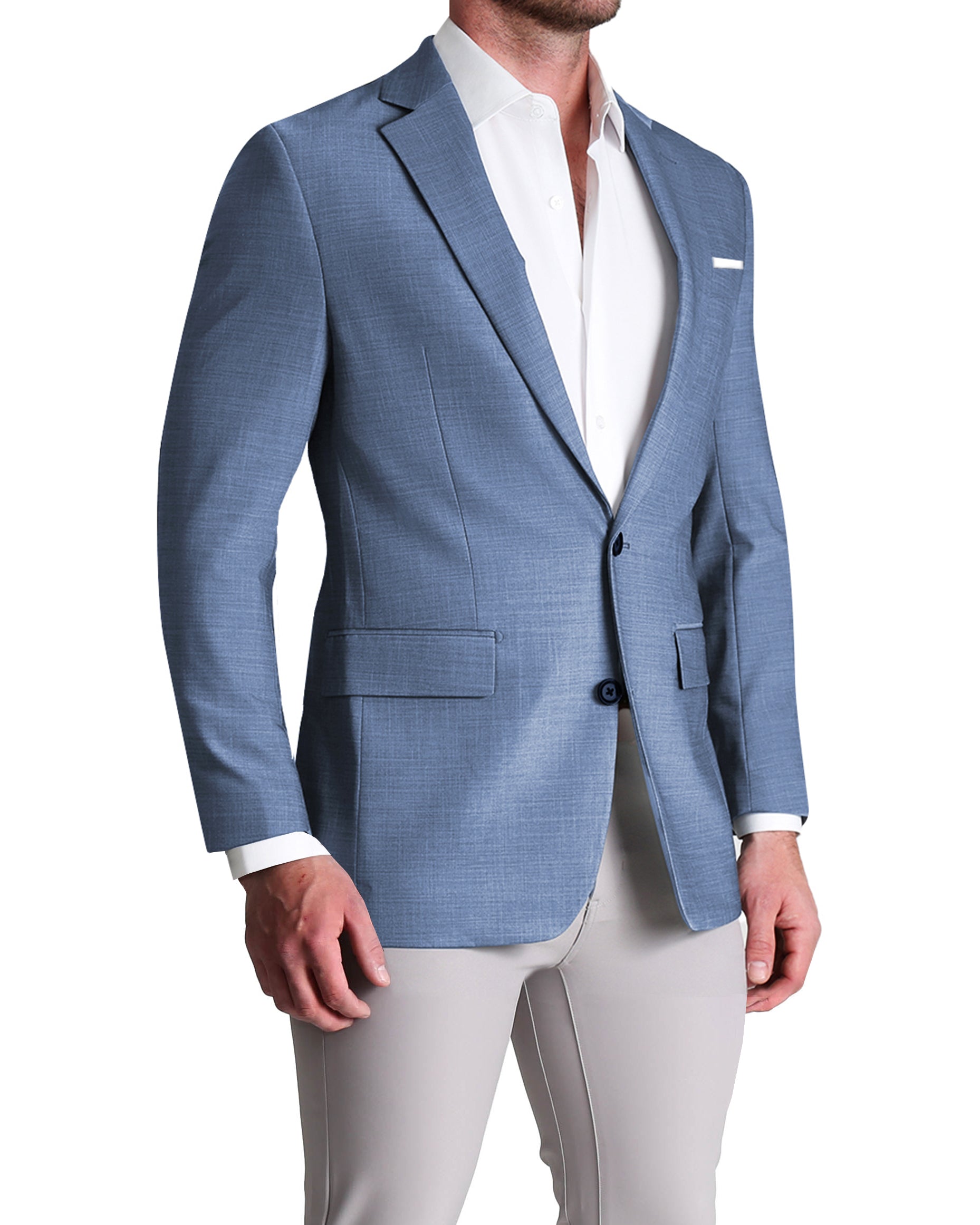 SPORTMAX 'Zelig’ blazer Light Blue Sportmax Zelig Blazer | Blue | FARFETCH