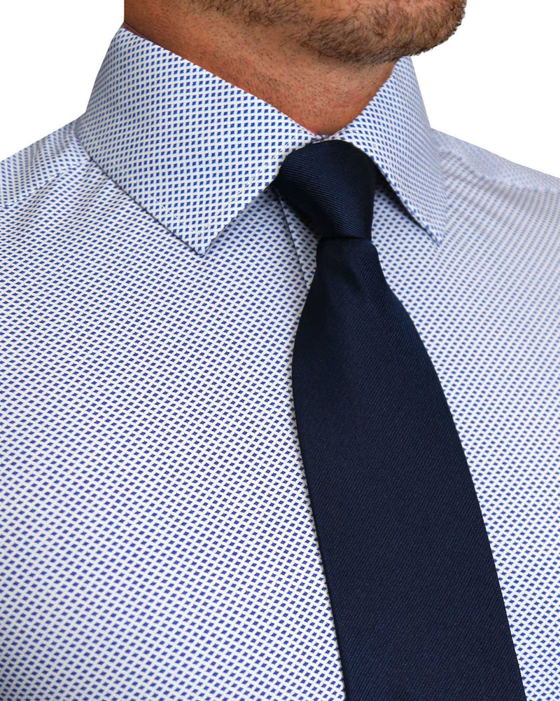 Deans List Dress Shirt - Navy Check