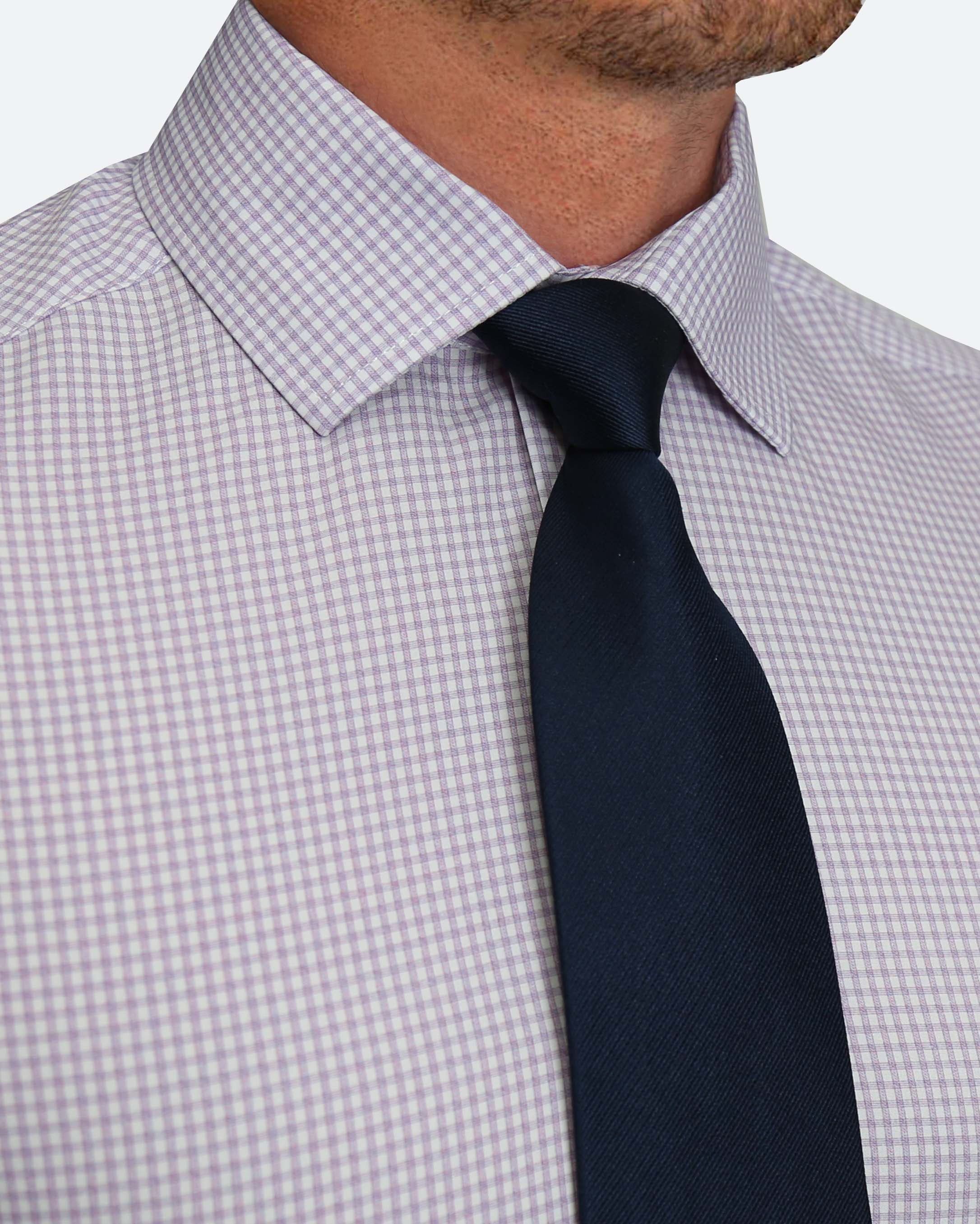 "The Arlo" Lavender Double Check State and Liberty Clothing Company