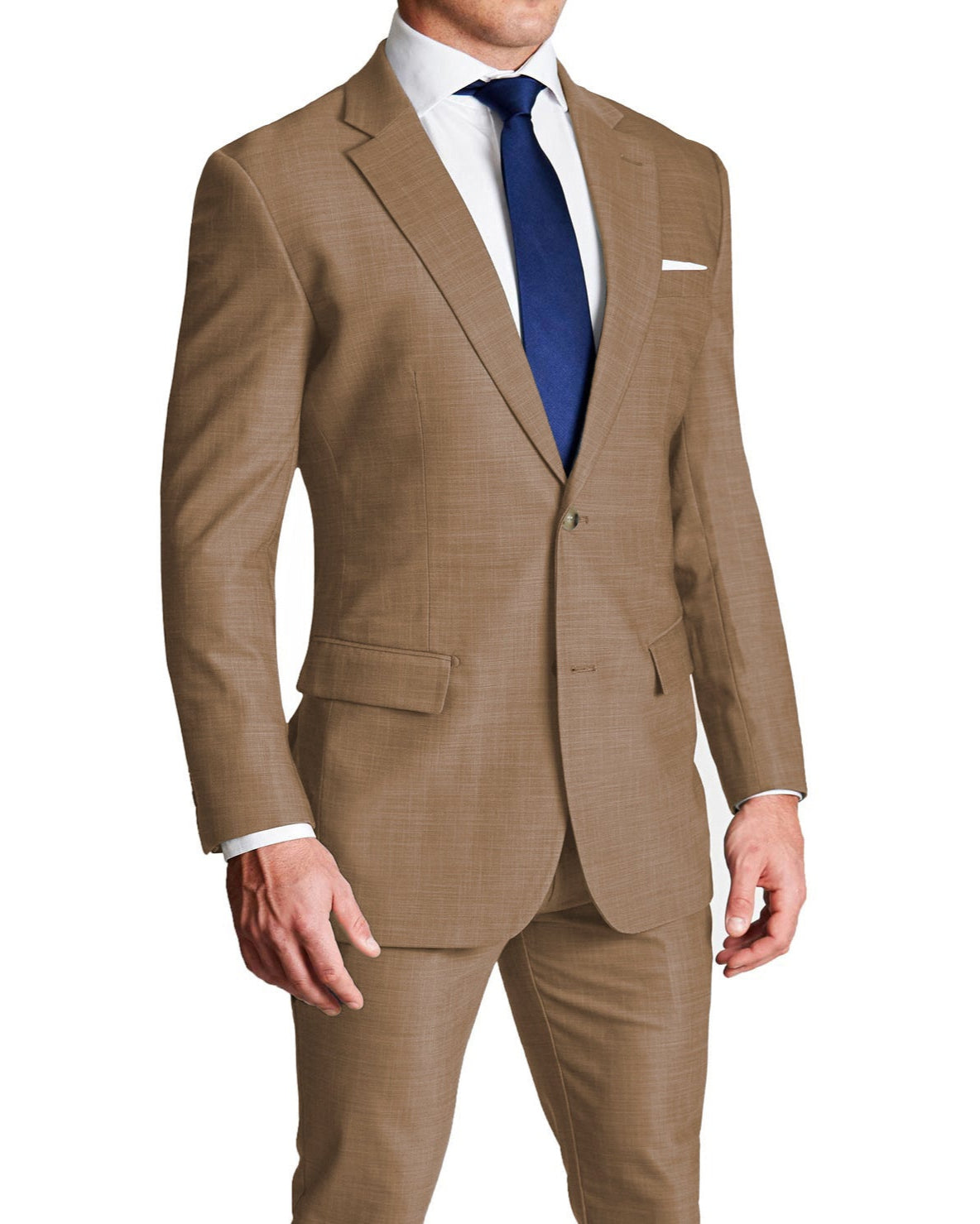 【SALE／55%OFF】 Fit Athletic Stretch Cappuccino Heathered - Suit スーツ