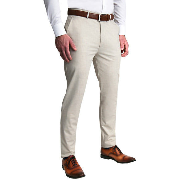 THE WILD Clearance Free Cool Beige Mens Fashion Stretch Dress Pants Slim  Fit Plaid Pants Business Suit Pants Casual Golf Pants  Walmartcom