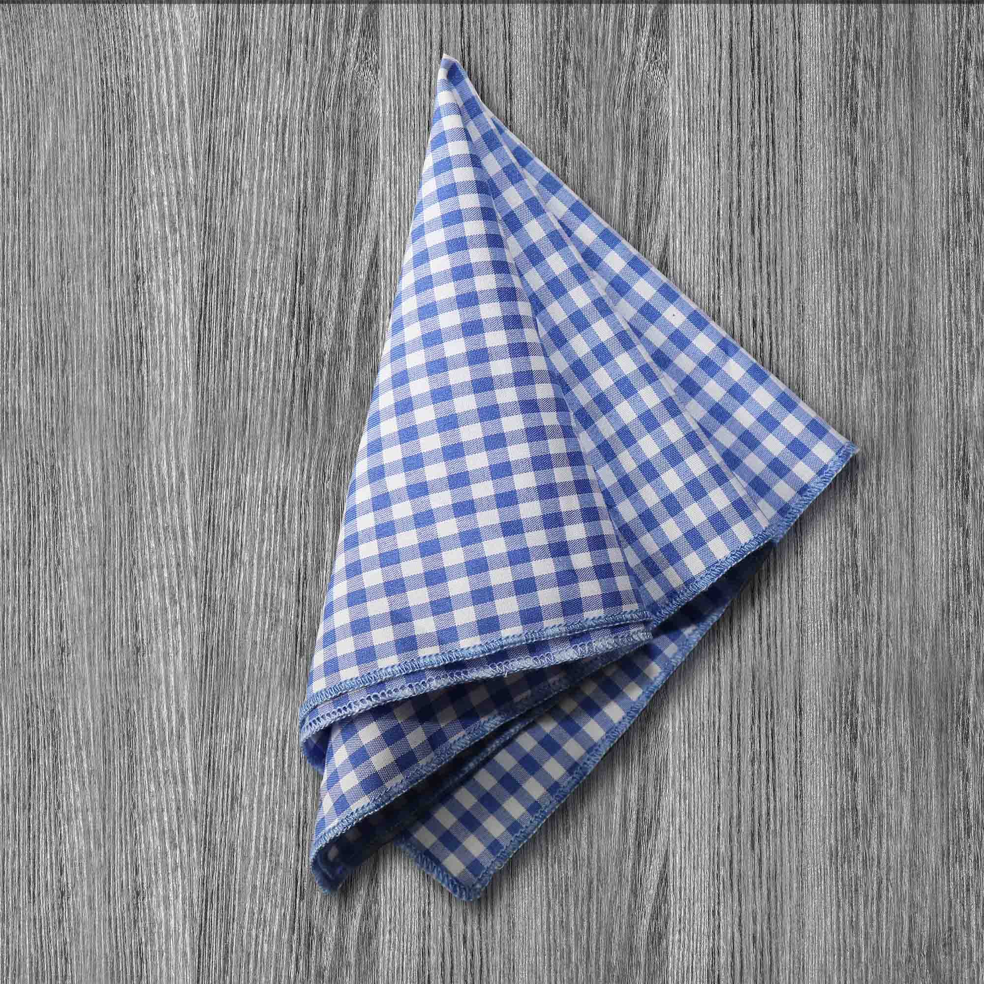 Gingham handkerchief clearance