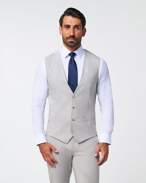 Athletic Fit Stretch Suit Vest