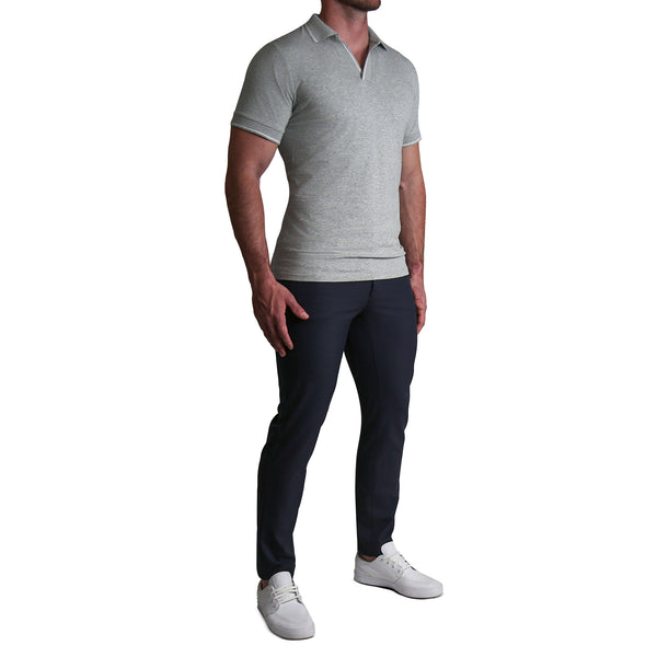 Grey Pants with Blue Shirt Outfits For Men In Their 20s (93 ideas &  outfits) | Lookastic