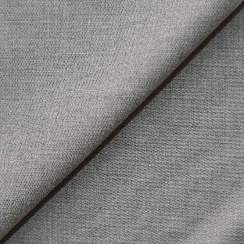 Athletic Fit Stretch Suit - Lightweight Heathered Smoked Grey