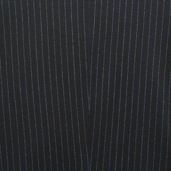Athletic Fit Stretch Suit Pants - Knit Blue Chalk Stripe