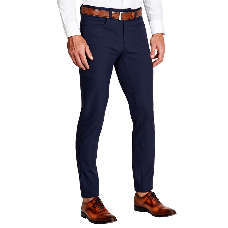 Athletic Fit Stretch Tech Chino - Navy